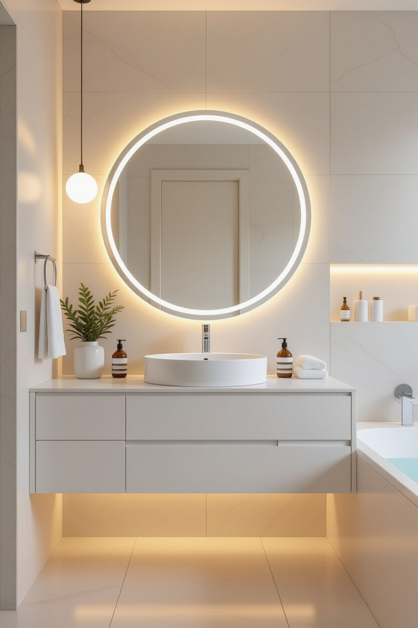 Elevate Your Bathroom with Stylish Mirror Decor