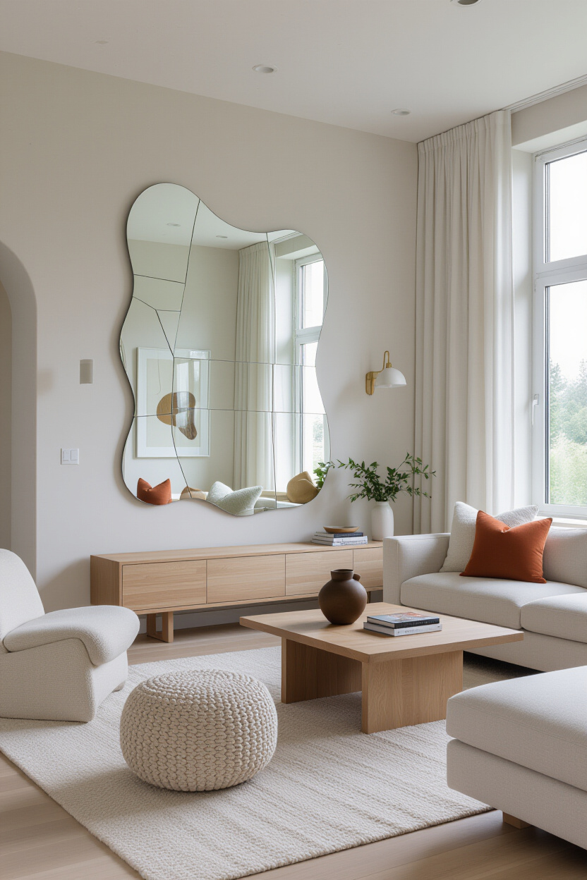 Elevate Your Living Space with Modern Mirror Wall Decor