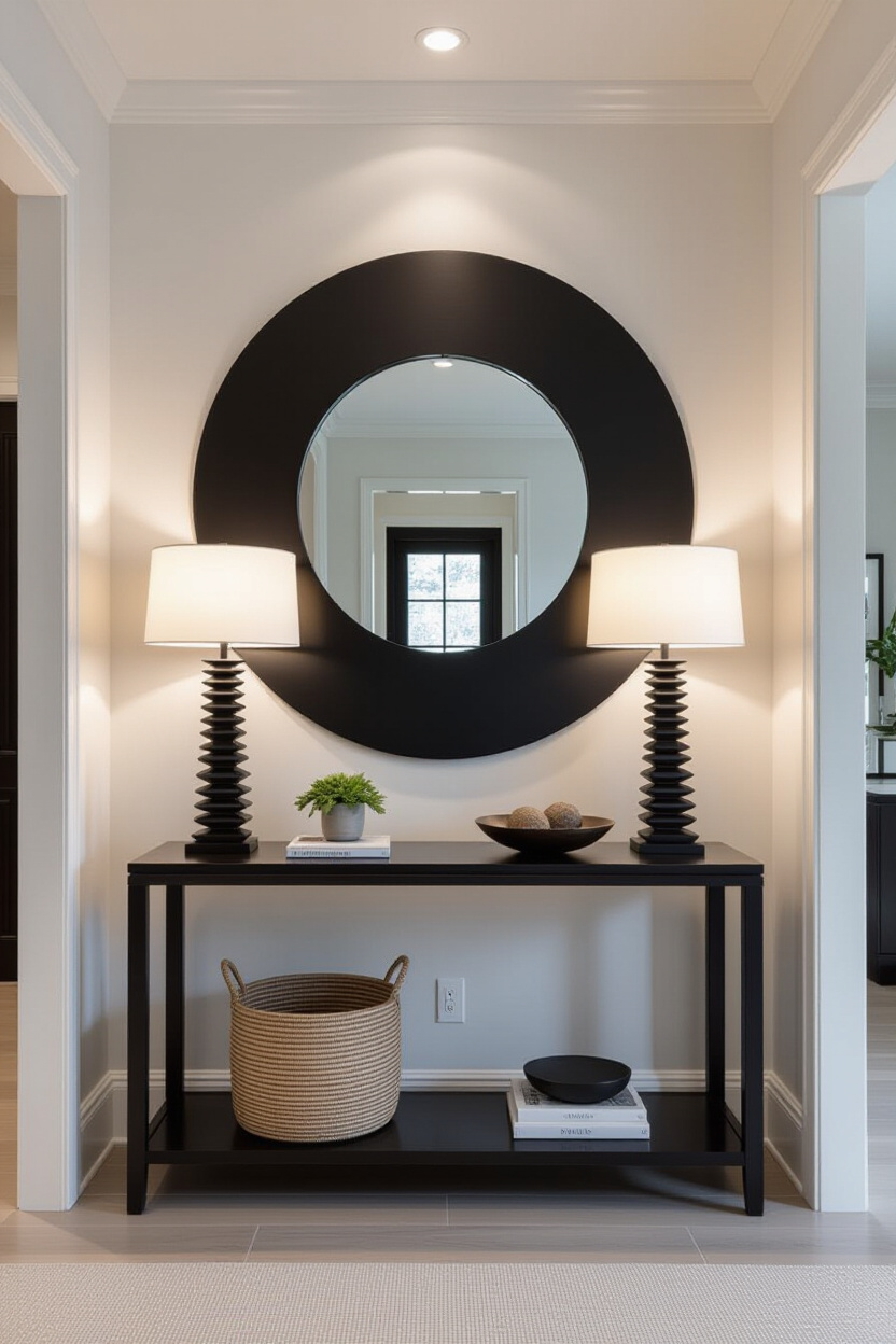 Entryway Essentials: Welcoming Guests with Circle Mirror Style