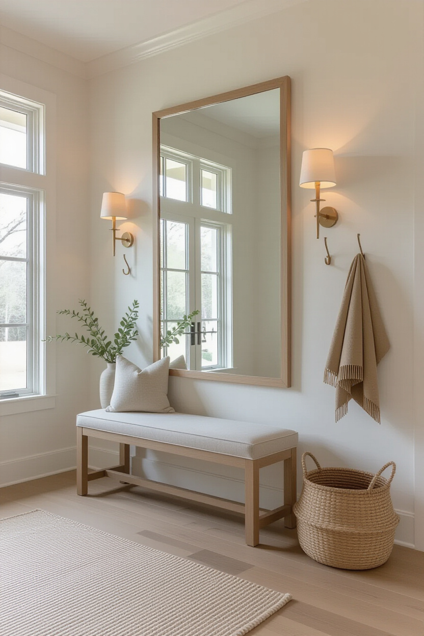 First Impressions: Mirror Wall Decor for Your Home Entrance Interior