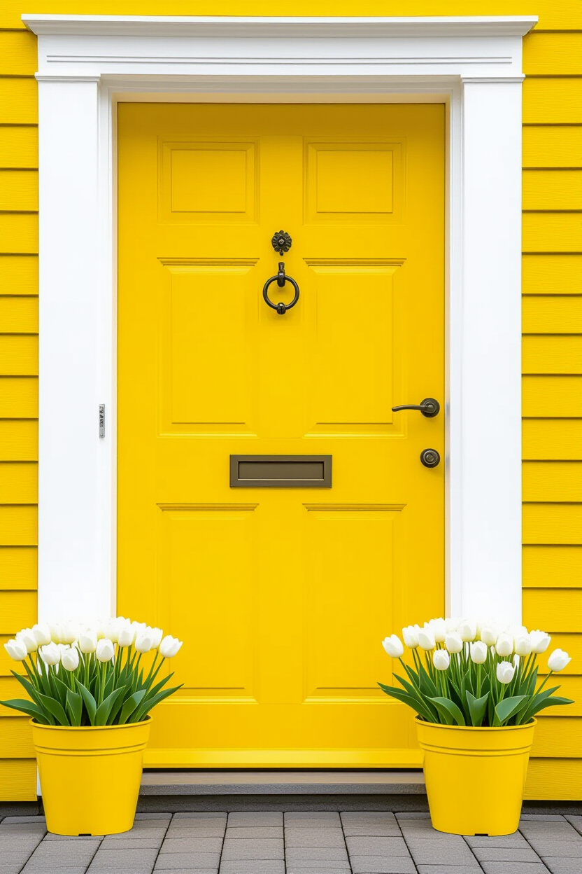 Front Door Flower Pot Ideas for a Cheerful Entryway Vibe