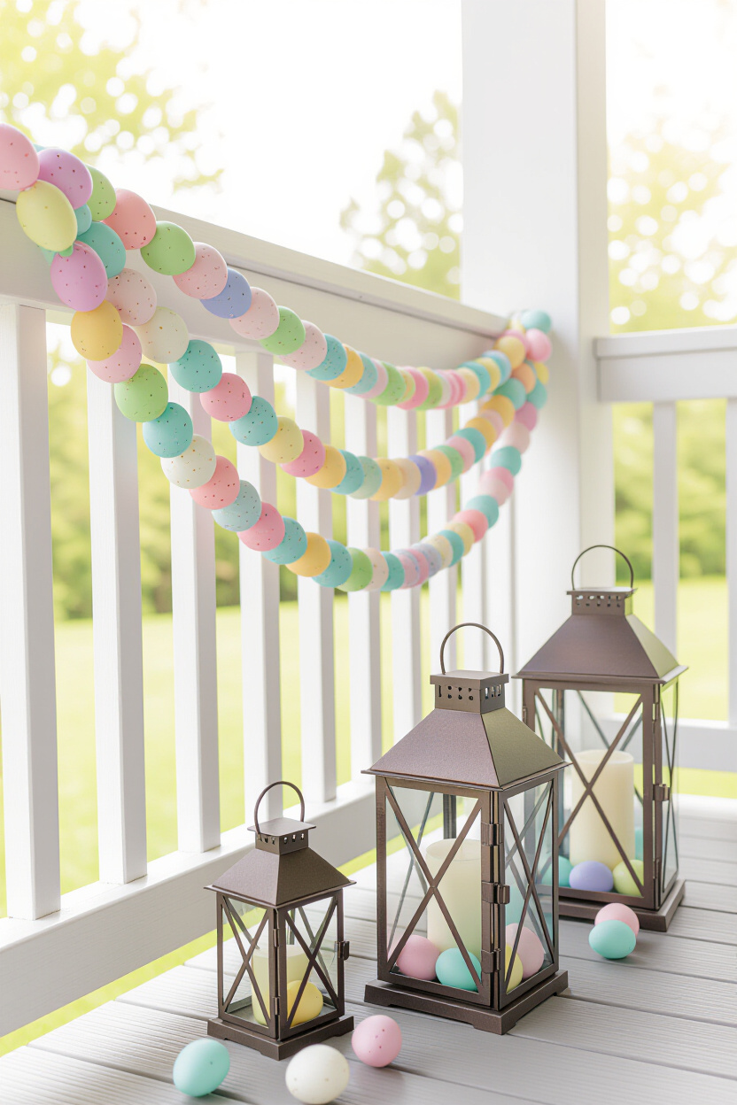 Front Porch Easter Decorations Ideas for a Family Home Style