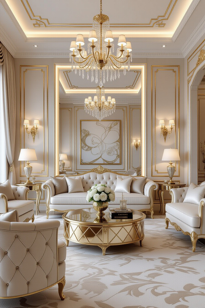 Infuse Opulence: Crafting a Luxury Mirror Wall Vibe