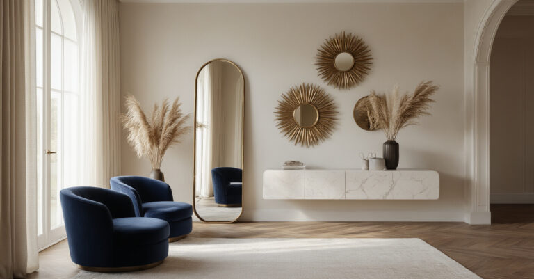 Get the Look: 28 Cozy Mirror Decorating Designs