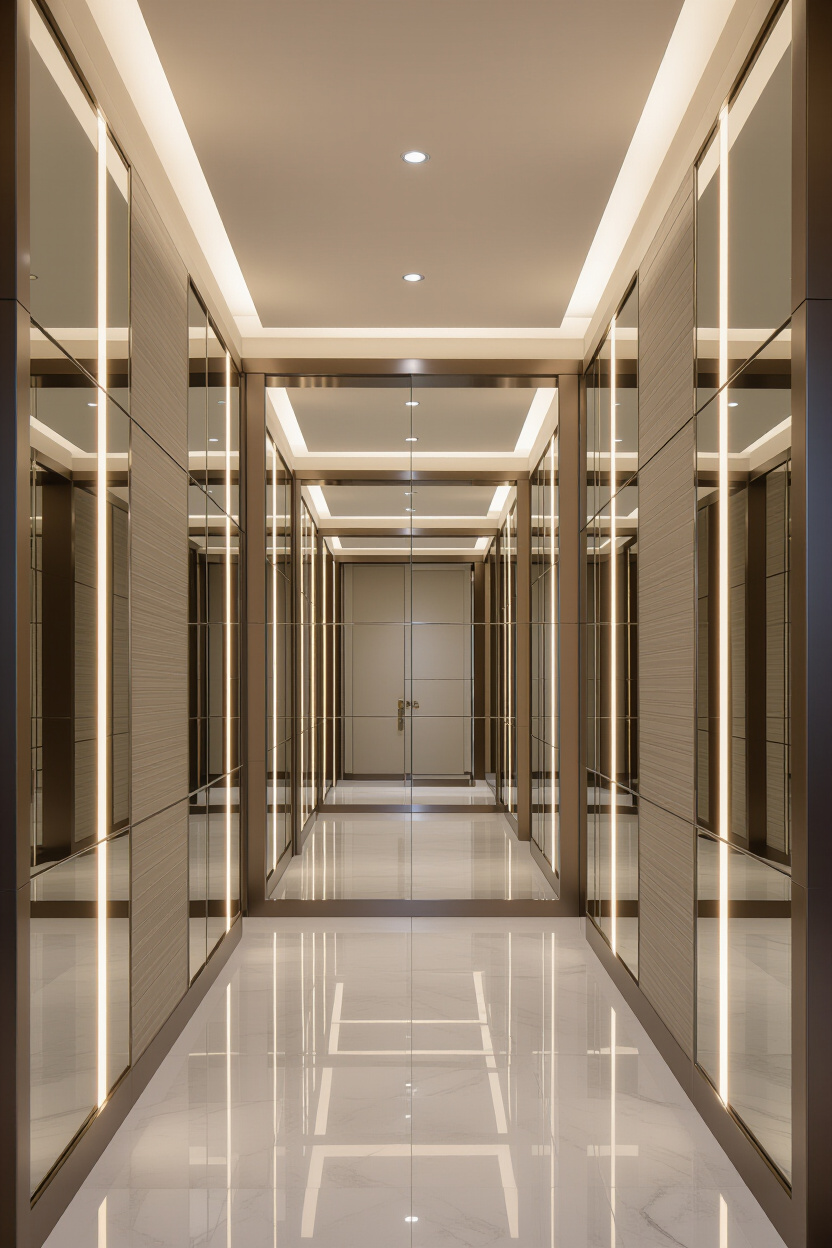 Modern Elegance: Mastering Mirror Wall Panelling Design