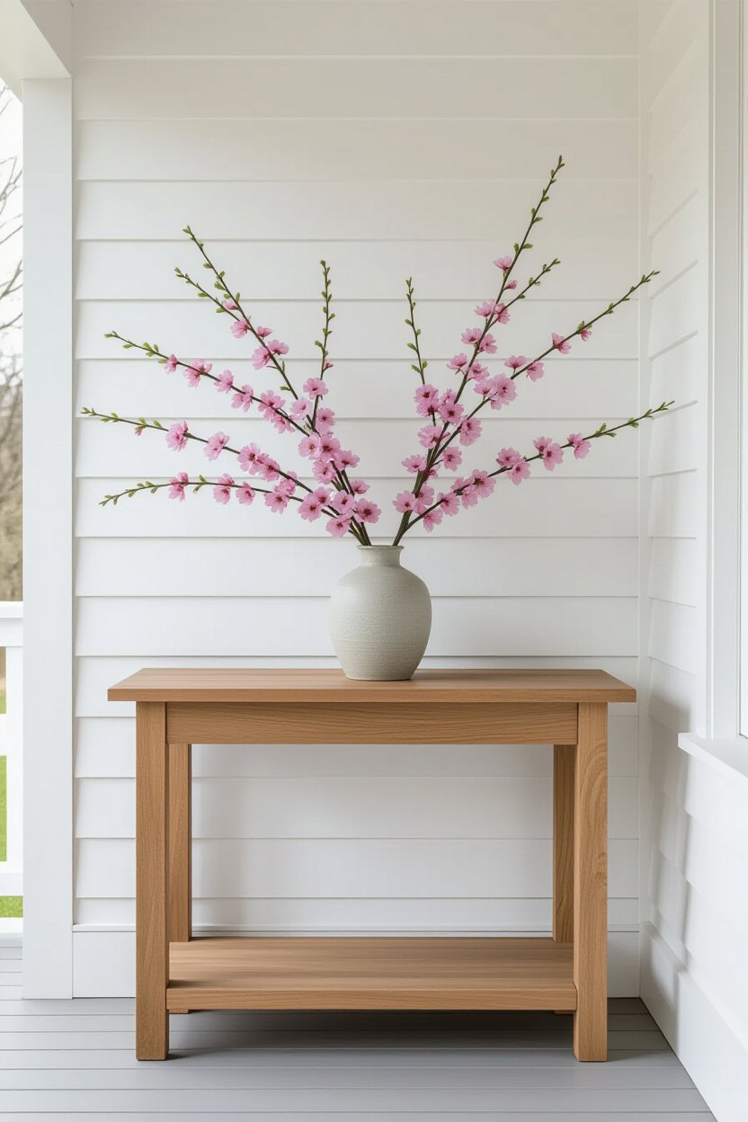 Narrow Front Porch Decorating Ideas for a Compact Space Design