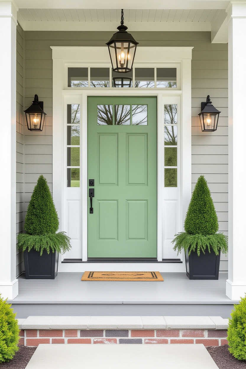 Refreshing Early Spring Front Porch Decor for a Bright Entrance