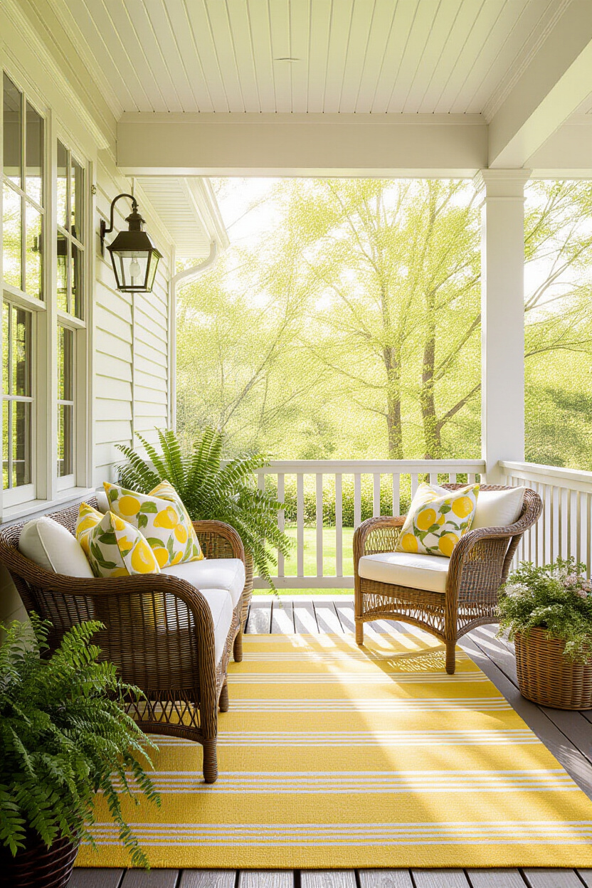 Refreshing Summer Porch Decorating Ideas for a Bright Look