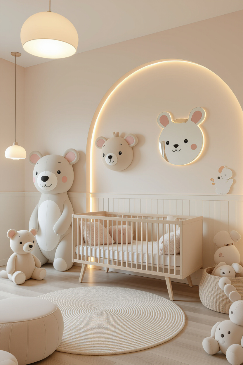 Safe and Chic Acrylic Mirror Wall Decor