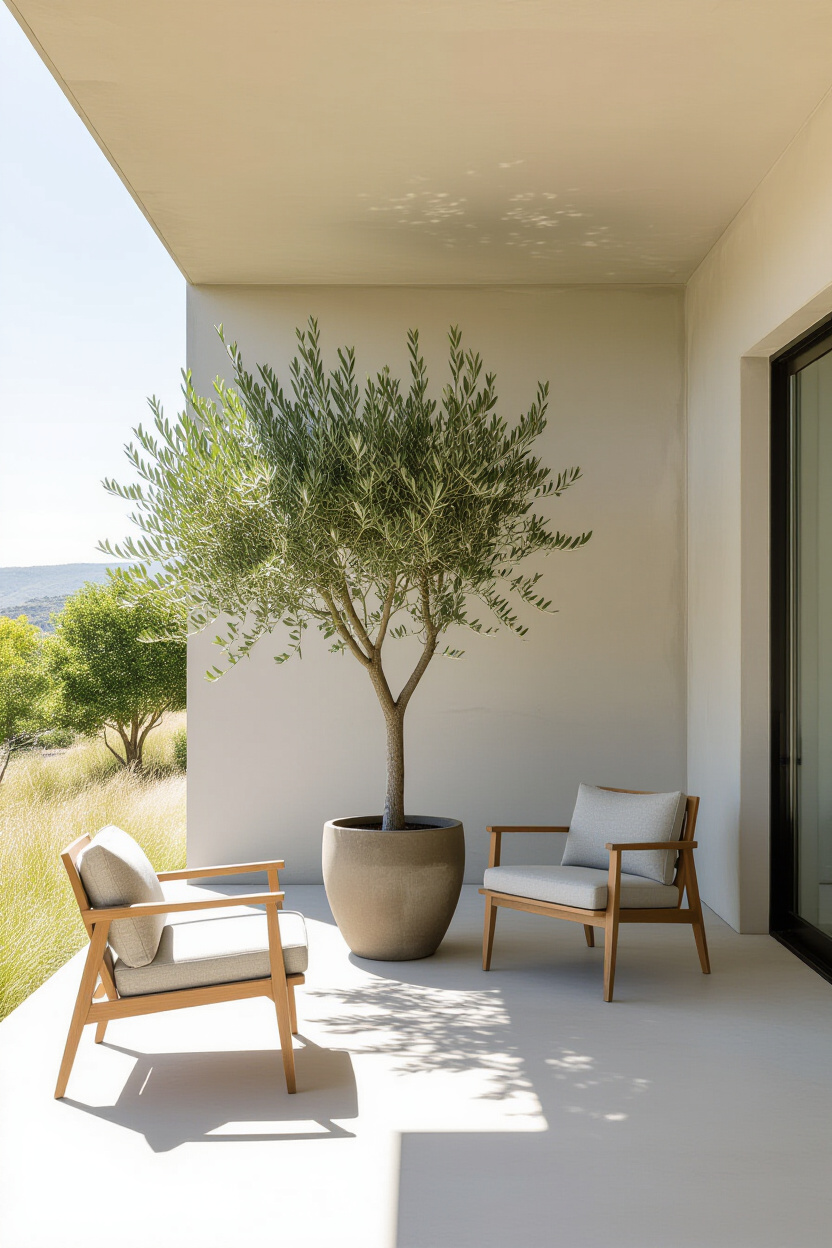 Simple Front Porch Decor for a Minimalist Spring Aesthetic