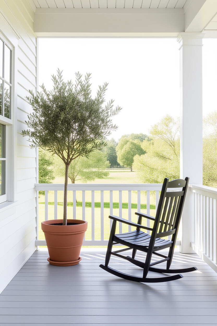 Simple Summer Front Porch Decor for a Minimalist Aesthetic