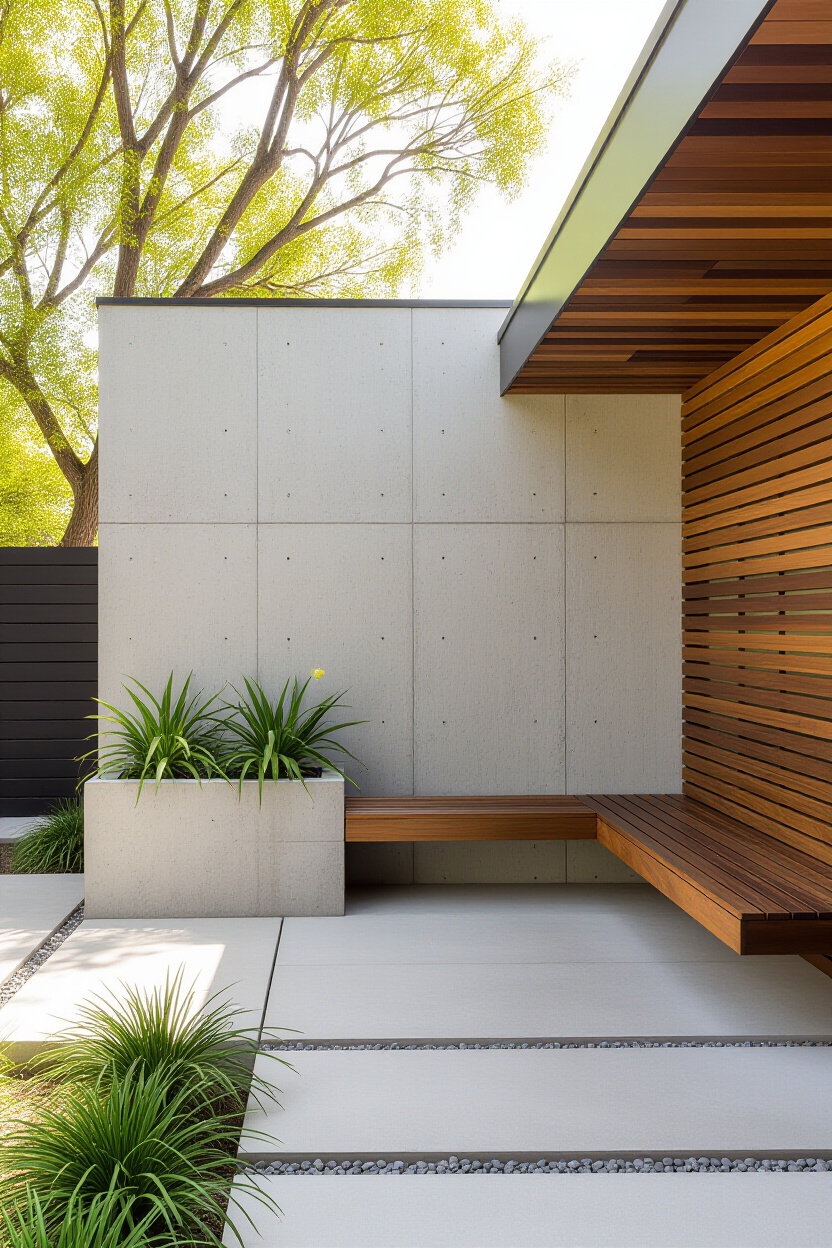 Small Front Entryway Ideas Exterior for a Modern Home Design