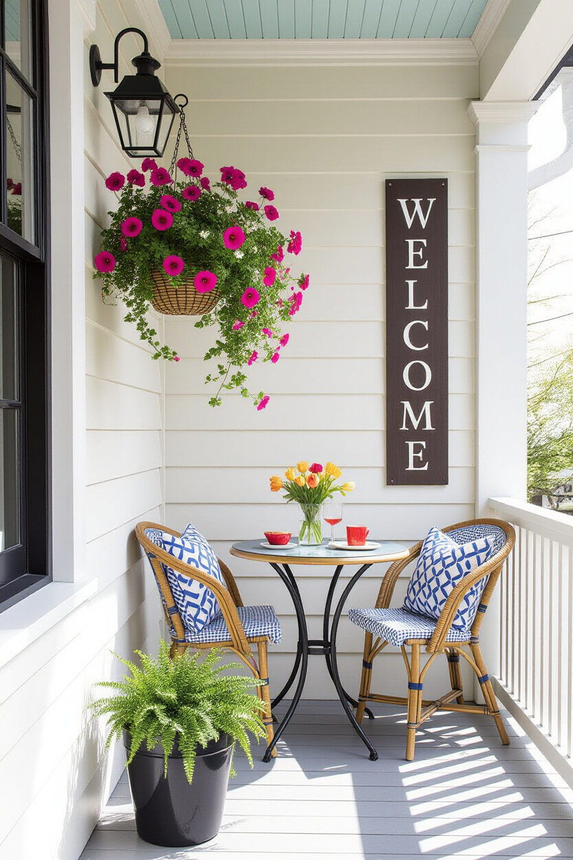 Small Front Porch Decorating Ideas to Maximize Your Entryway Space