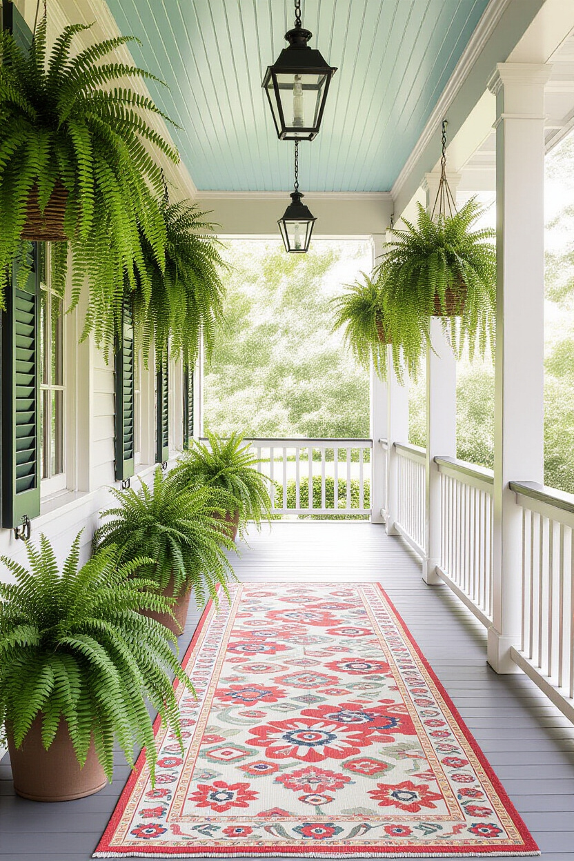 Smart Narrow Front Porch Decorating Ideas for a Compact Design