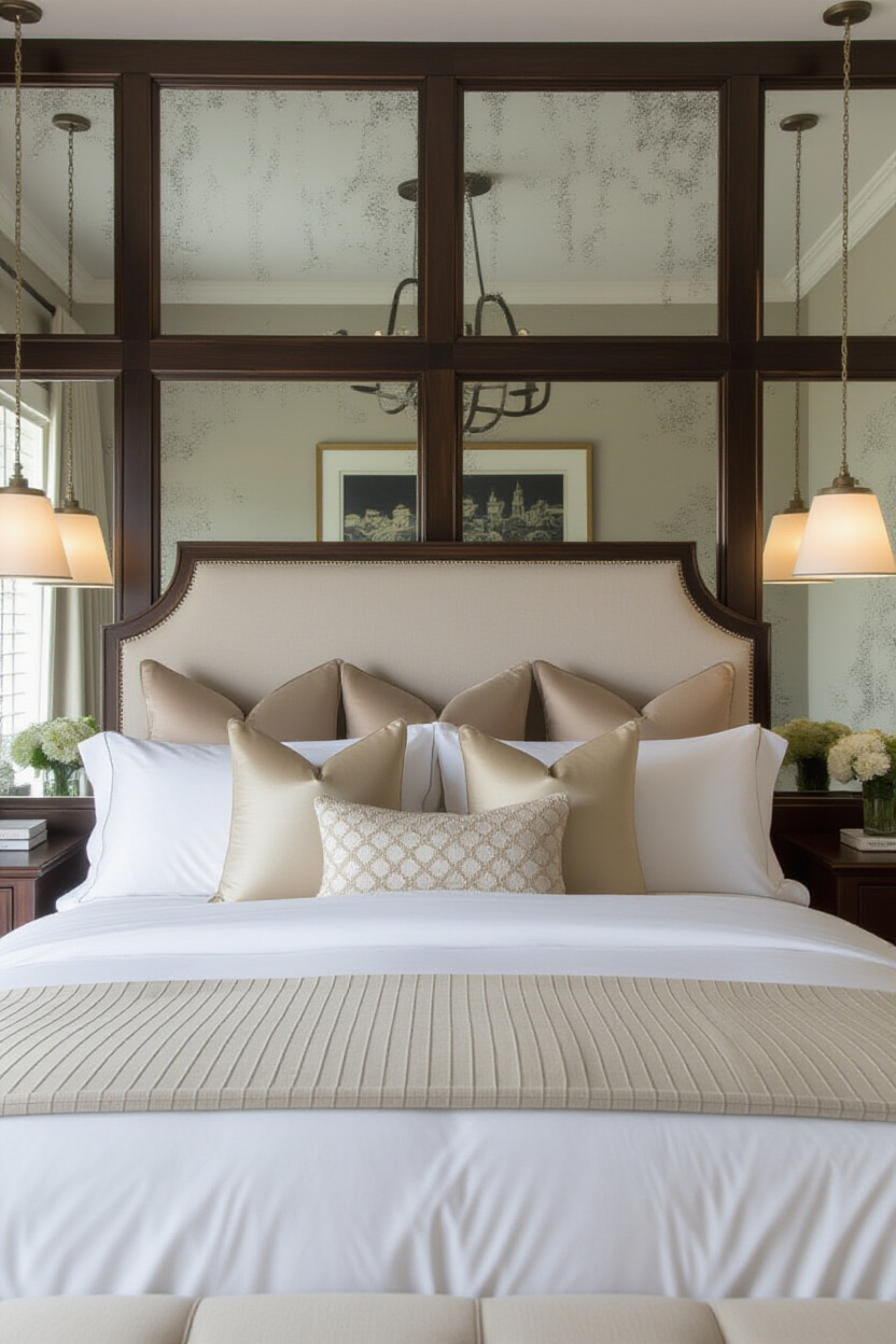 Sophisticated Luxury Mirror Wall Panel Installations