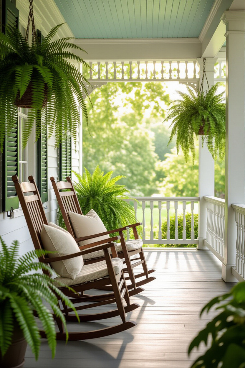 Southern Porch Decor: Timeless Spring Charm