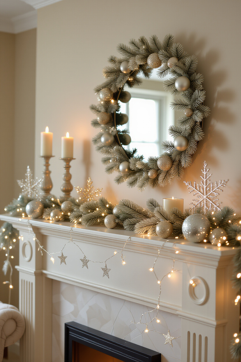 Sparkle and Shine: Christmas Mirror Decor Ideas