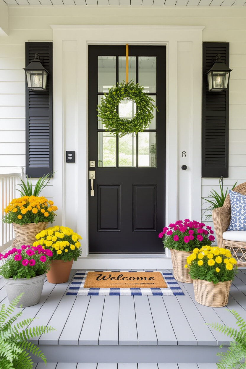 Spring Porch Decor: Your Welcoming Entrance