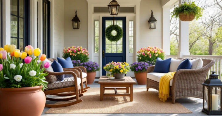 Transform Your Space: 27 Spring Porch Ideas