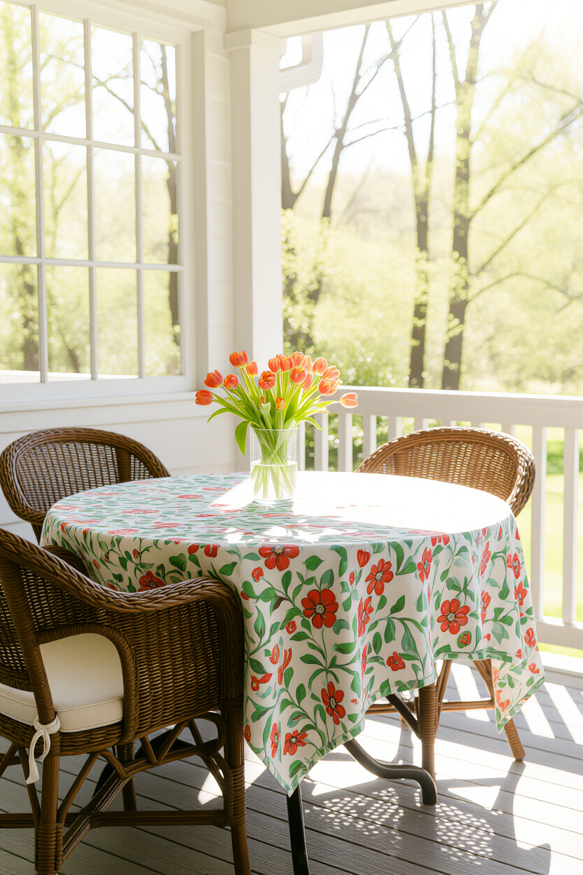 Spring Table Decor Ideas for Your Porch Dining Space