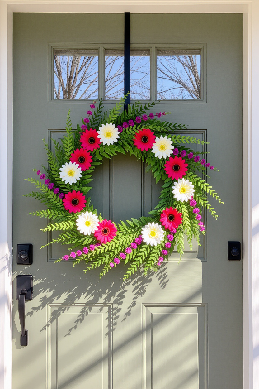 Spring Wreath Ideas for a Beautiful Front Door