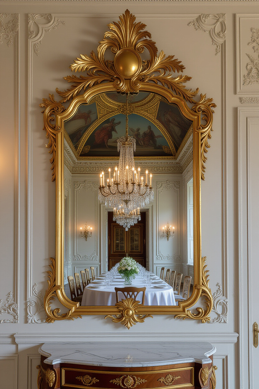 Stunning Gold Mirror Accents for a Luxury Look