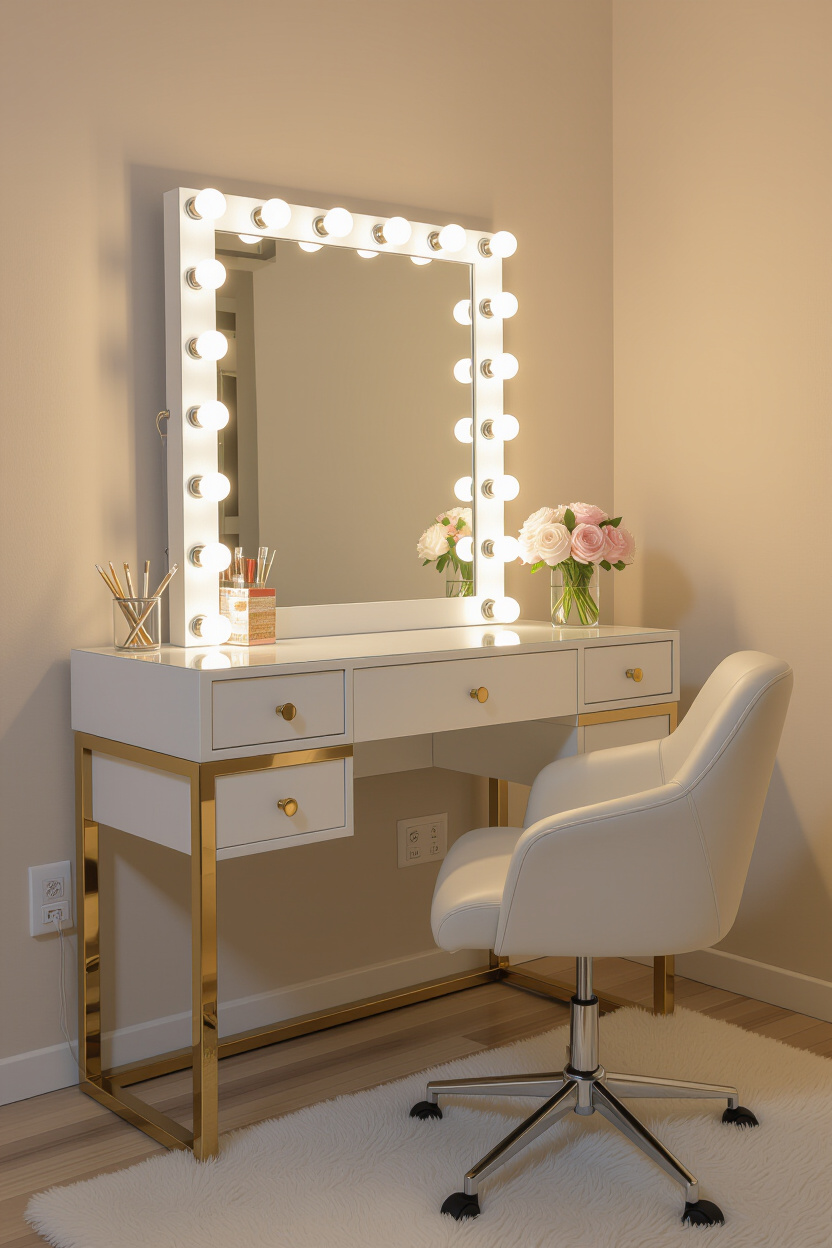 Styling Your Vanity with a Mirror