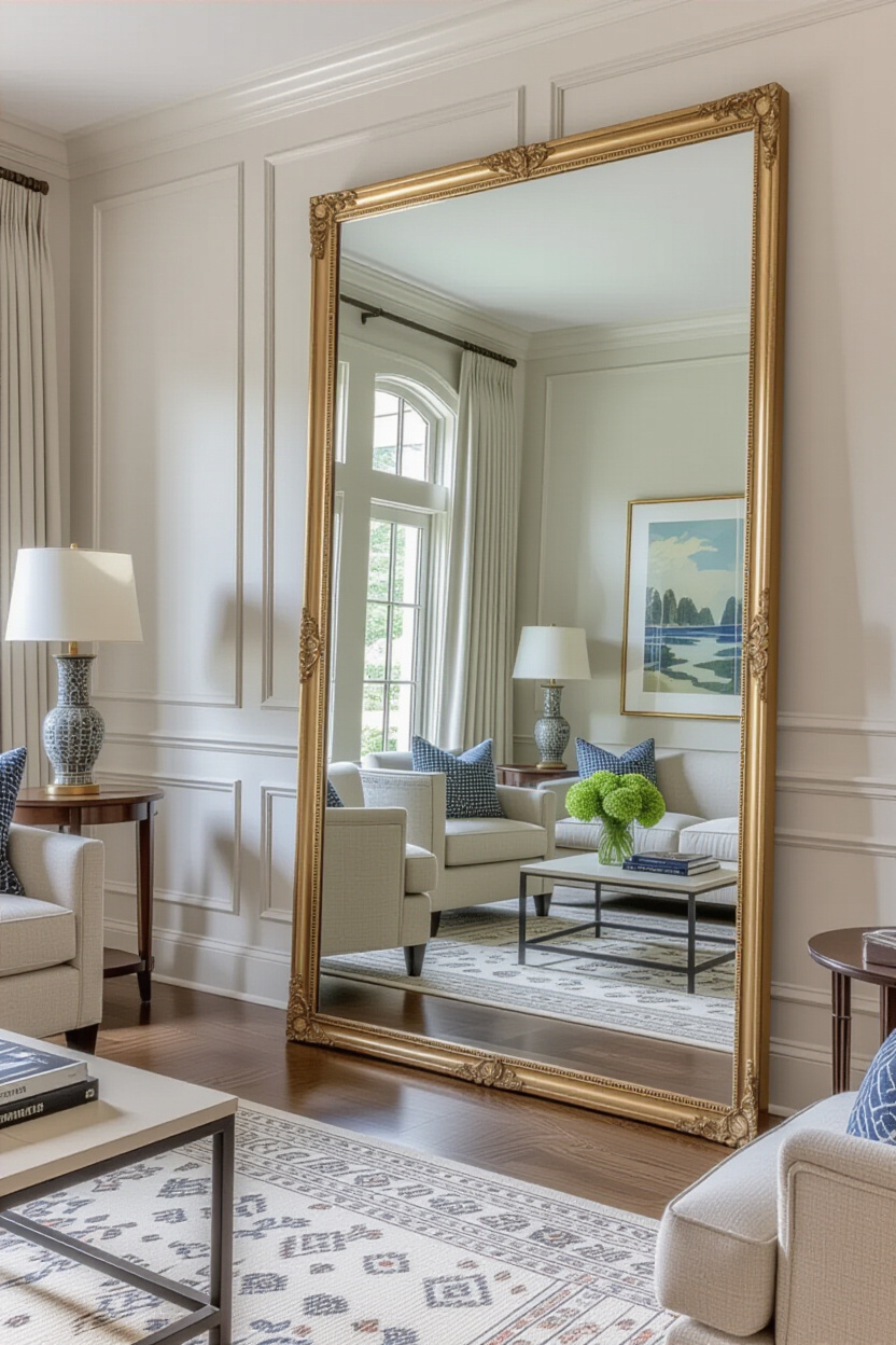The Art of Placement: Maximizing Your Living Room Mirror's Impact