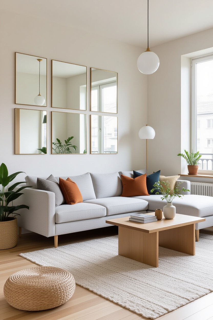 The Magic of Mirror Wall Decor for Small Apartments