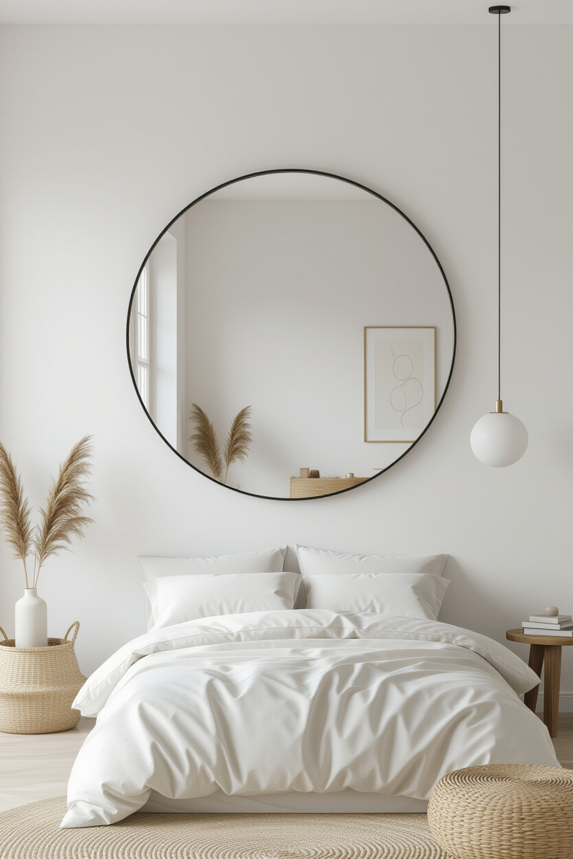 The Minimalist Aesthetic: Embracing Clean Lines with Circle Mirrors