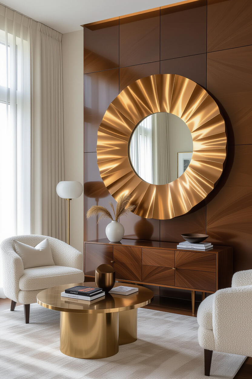 The Rich Aesthetic of Bronze Mirror Wall Panels