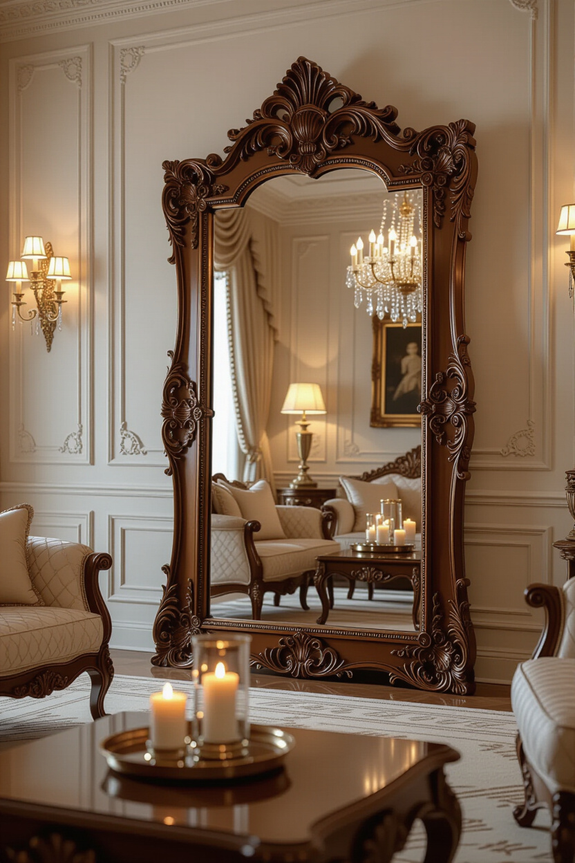 The Ultimate Luxury Living Room Mirrors for a Regal Feel