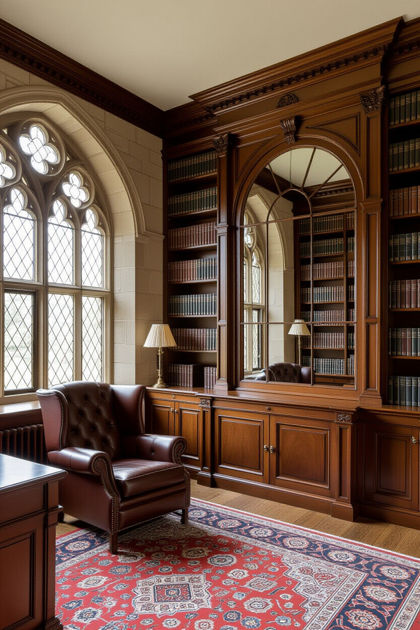 Traditional Cathedral Mirror Wall Decor Ideas