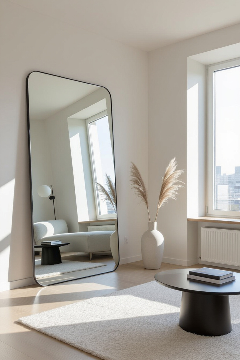 Transform Your Space with Modern Living Room Mirrors