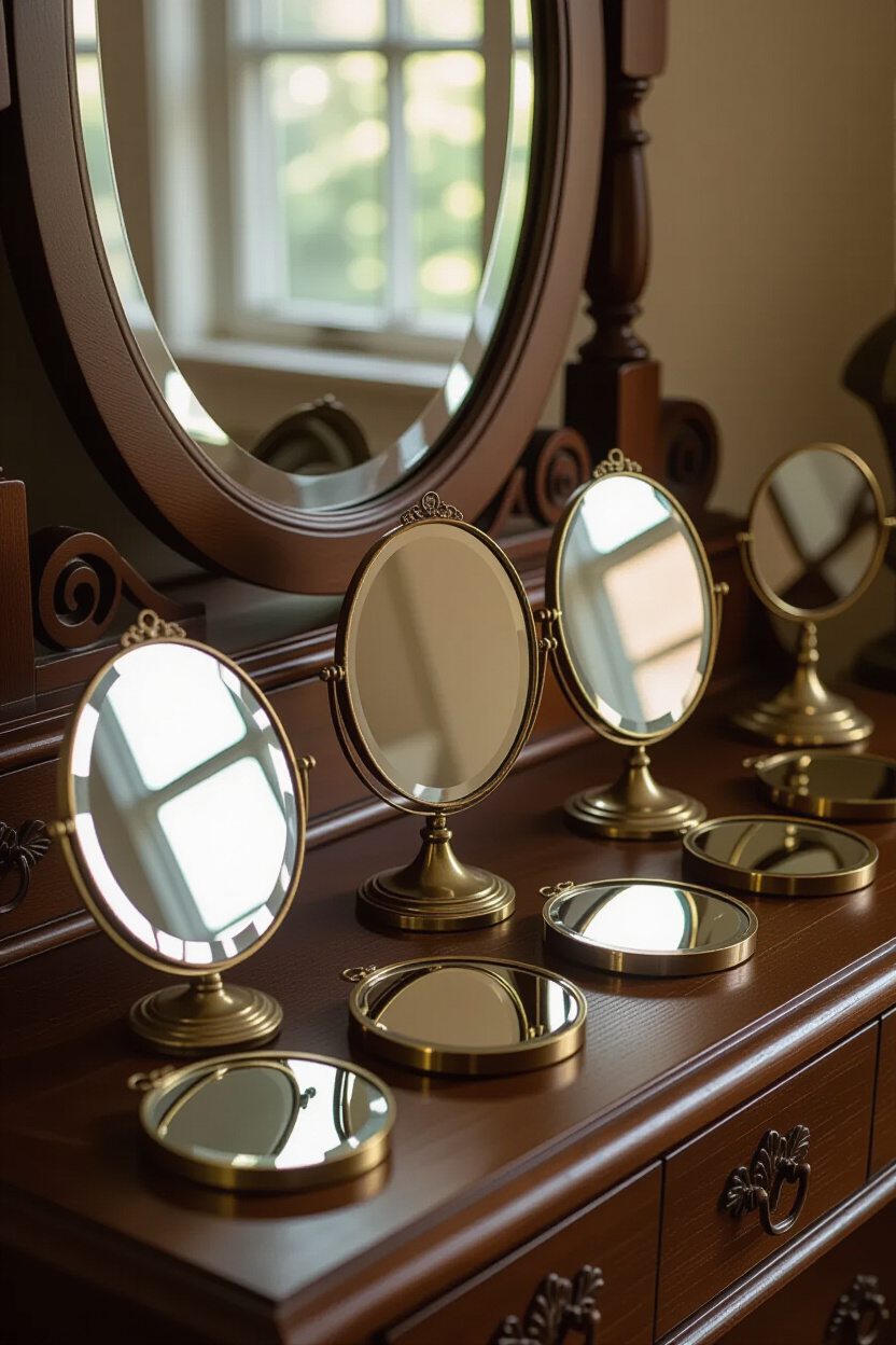 Vintage Hand Mirror Design and Display Tips