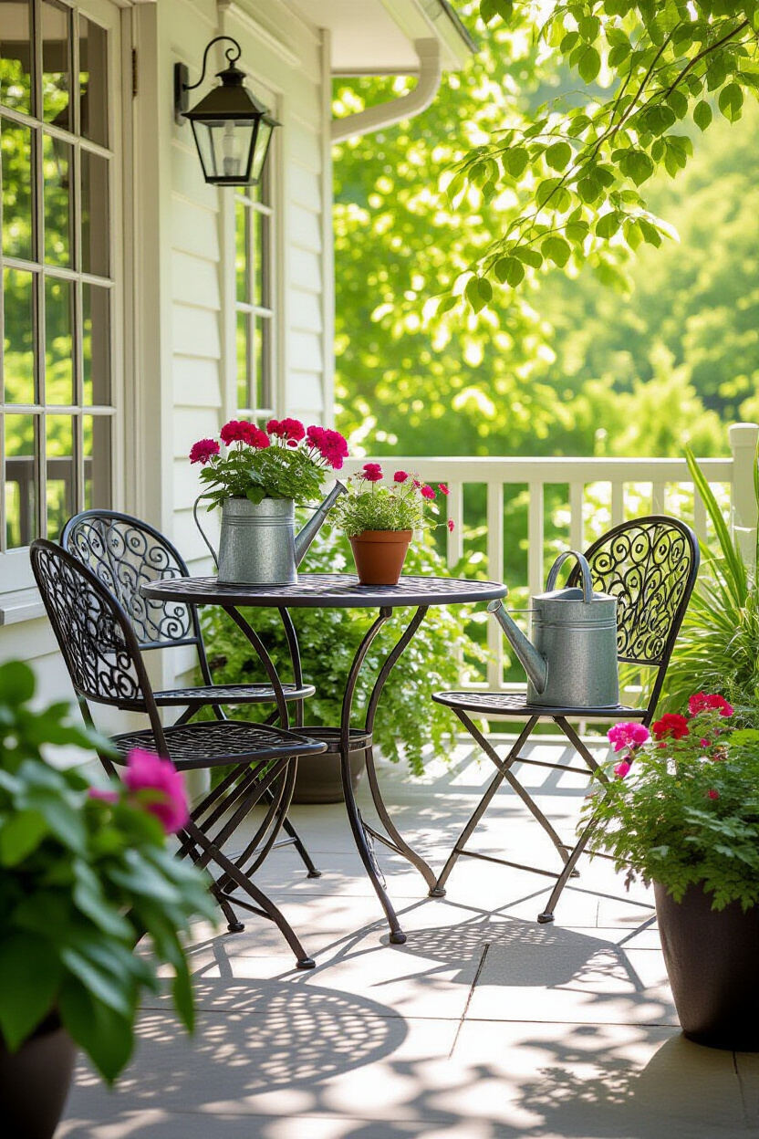 Vintage Spring Patio Decor Look for Relaxing Spaces