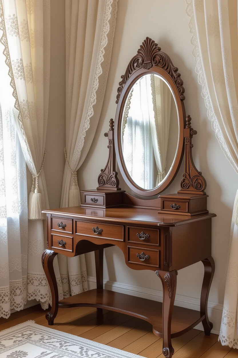 Vintage Vanity Aesthetic: Incorporating Antique Style into Your Home